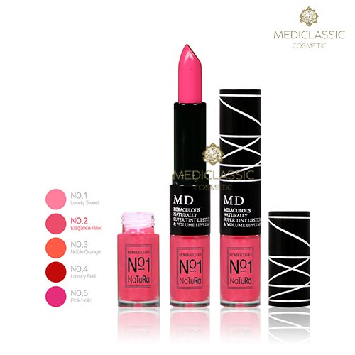 MD MIRACULOUS NATURALLY SUPER LIPSTICK-NO2